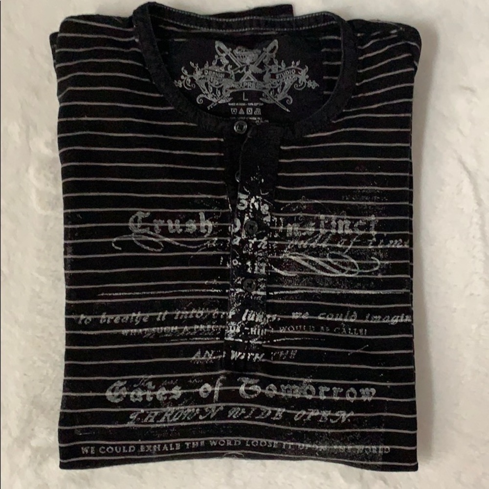 Long Sleeve 3/4 button up